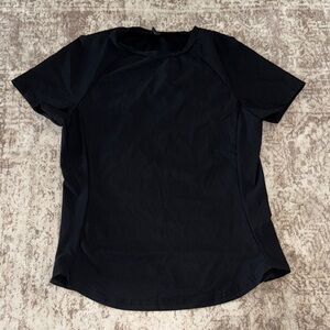 Black Short Sleeve Top